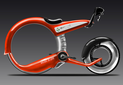 未來自行車|圖案|平面|天之空 - 原創(chuàng)設(shè)計(jì)作品 